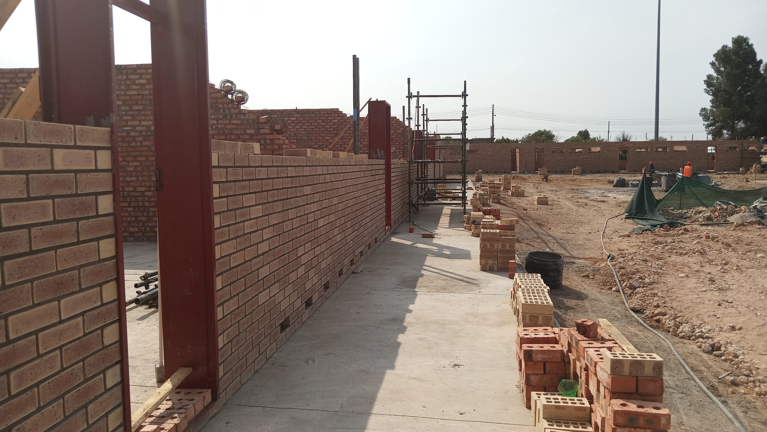 Large-scale construction project managed by Alfa Prudent Experts in Ritchie, Northern Cape.