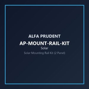 Solar Mounting Rail Kit (2 Panel)