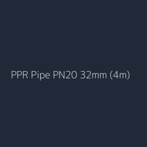 PPR Pipe PN20 32mm (4m)